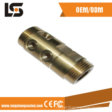 Motocicleta Peças Customized CNC Machined Brass Fittings Motorcycle Parts